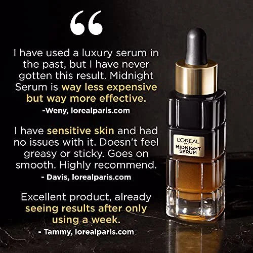 L'Oreal Paris Age Perfect Midnight Serum 30ml Loreal Paris