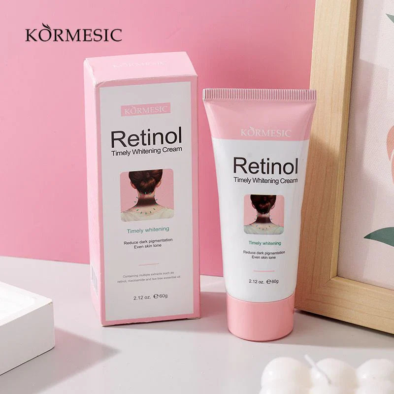 KORMESIC Reduce dark pigmentation Even skin tone Retinol Timely whitening cream - 60g KORMESIC