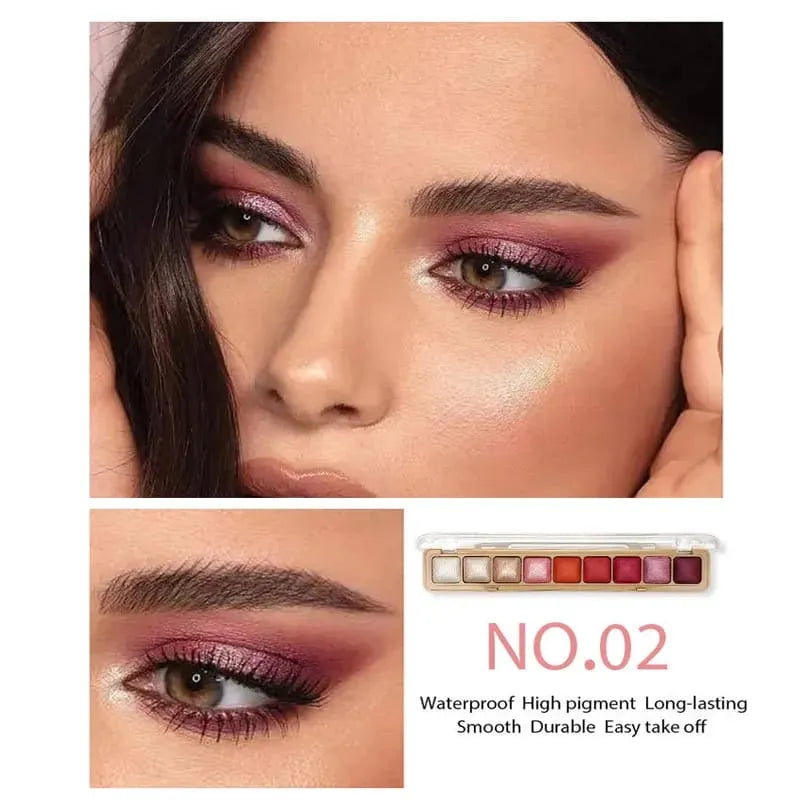 9 Colors Msyaho Eye Shadow Powder Box Msyaho