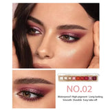9 Colors Msyaho Eye Shadow Powder Box