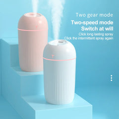 USB Mini Humidifier With 420ML Capacity Intelligent Anti-drying Cosmia.pk