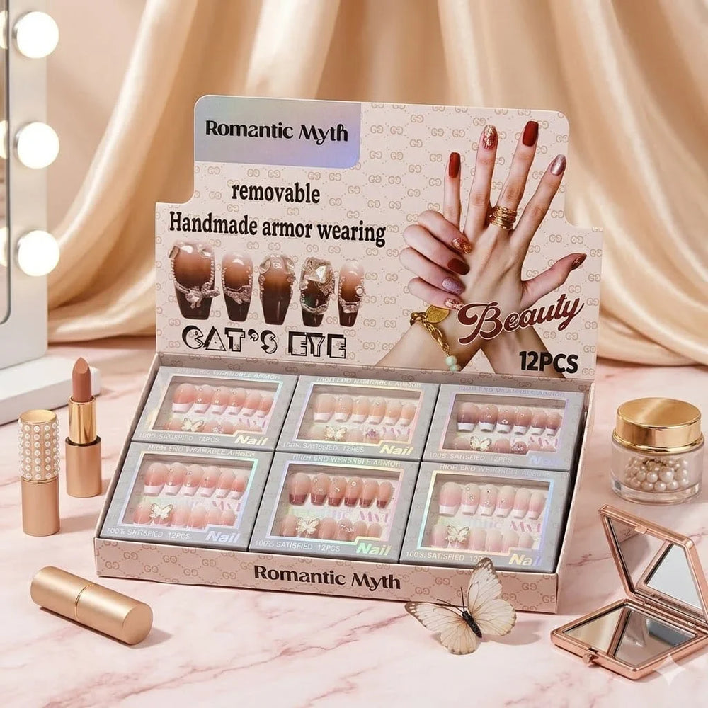 Romantic Myth Cat's Eye Luxury Press-On Nails Romantic Myth