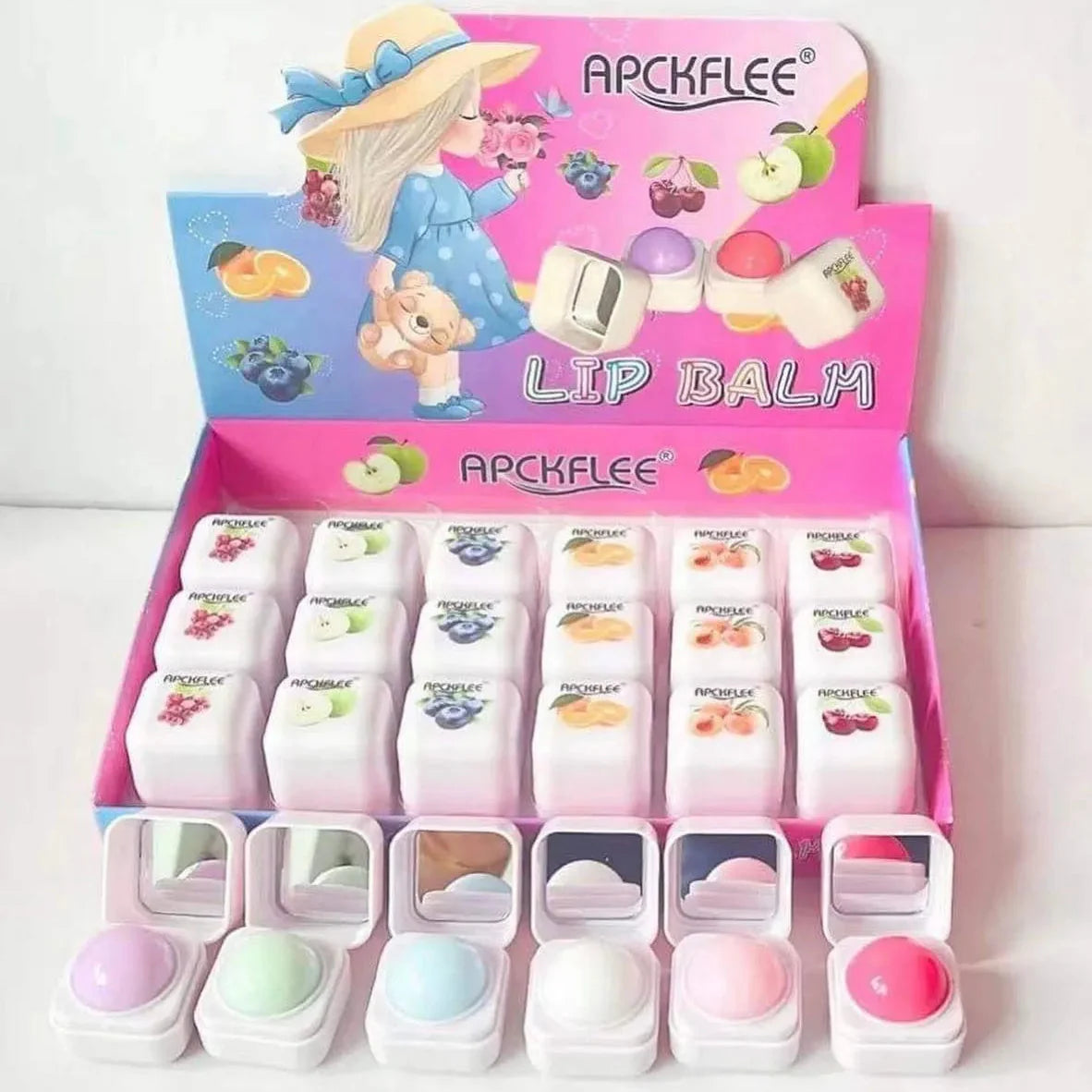 Apckflee Fruit Lip Balm Apckflee