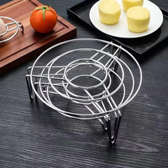 Stainless Steel Round Hot Pot Stand Cosmia.pk