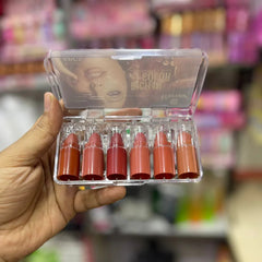 Fflomror Rich In Color Lipsticks - Pack Of 6 Fflomror