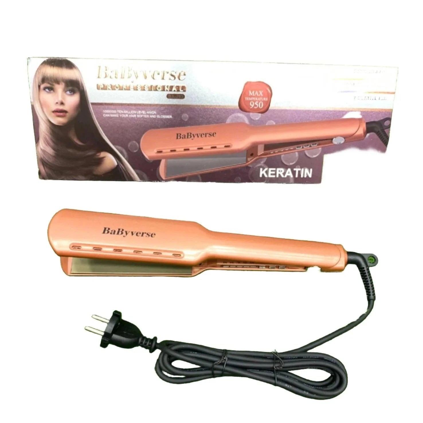 Babyverse Professional Keratin Hair Straightener 950F BabyVerse