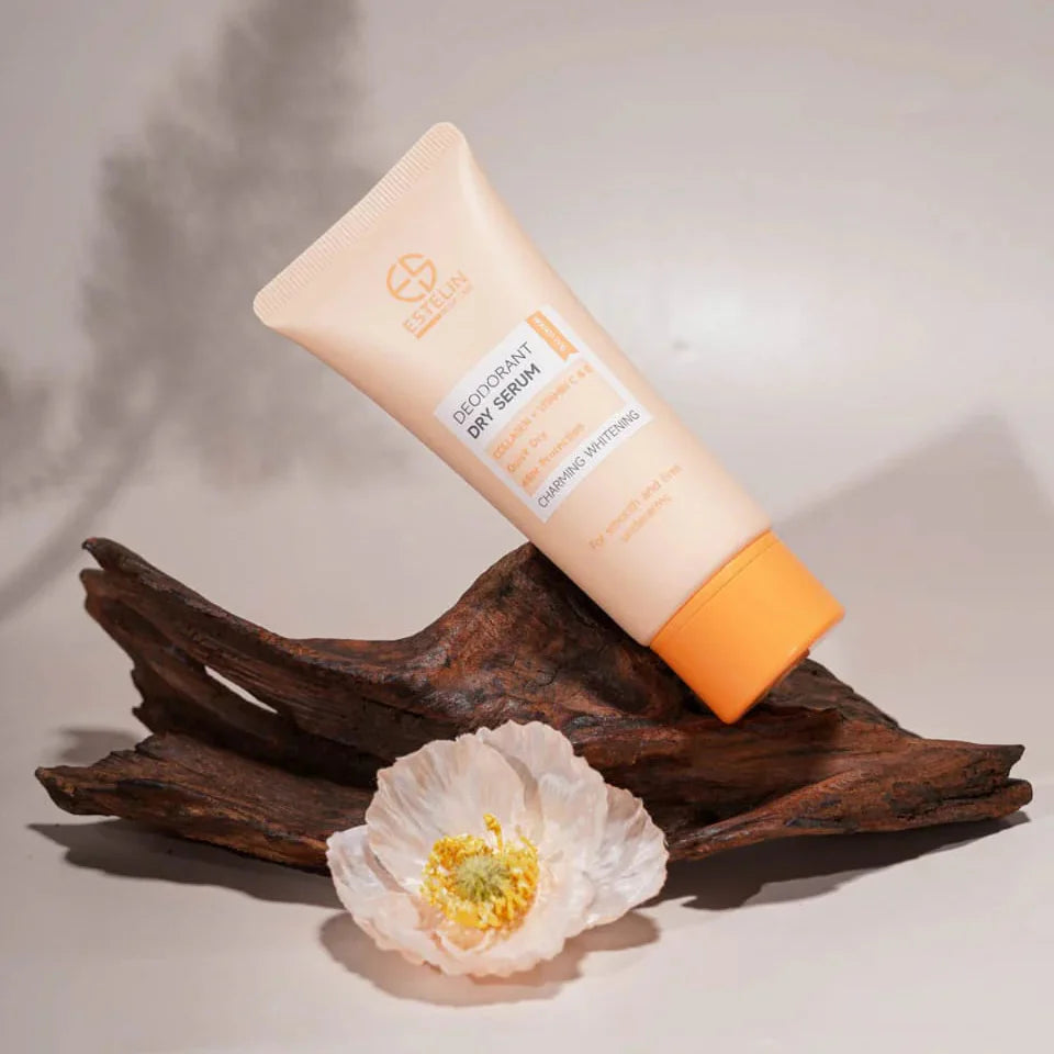 Estelin Deodorant Dry Serum Collagen Vitamin C and E - 60ml Estelin