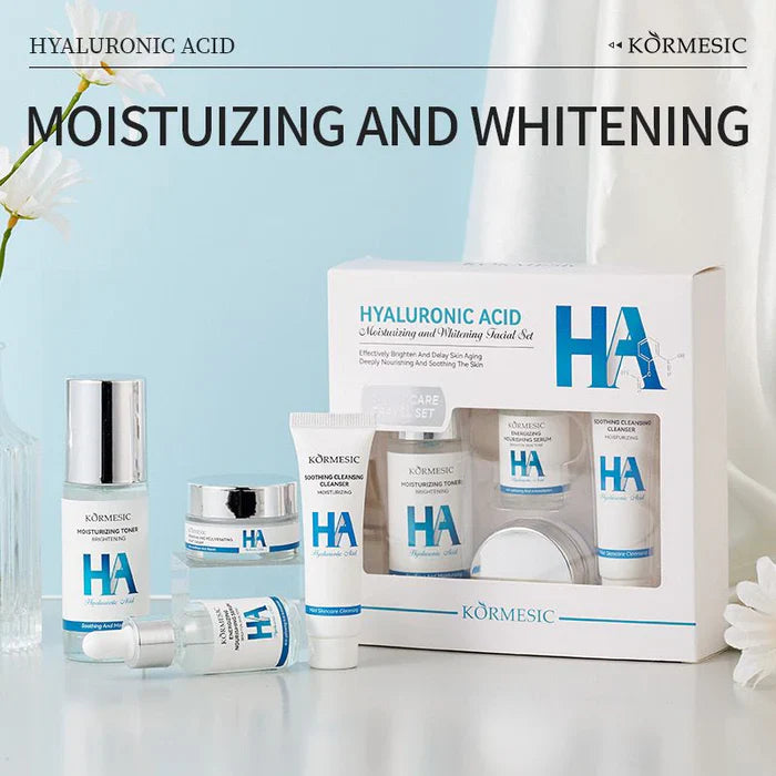 KORMESIC Personal Beauty Care Hyaluronic Acid Anti-Wrinkle Cosmetic Face Care Travel kit KORMESIC