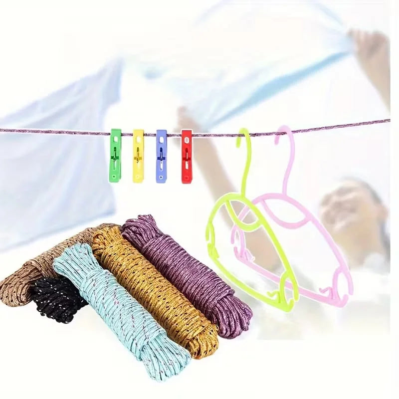 Cloth Drying Rope 10 meter - Pack of 3 Cosmia.pk