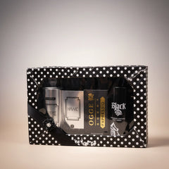 4Pcs Fragrance Gift Set For Men (2 Body Sprays + 2 Perfumes) Cosmia.pk