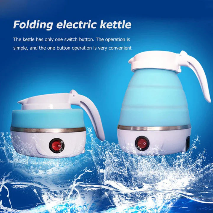 Foldable - Portable Silicone Electric Kettle - 600ml Cosmia.pk