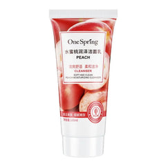 OneSpring Gentle Cleansing Peach Facial Cleanser - 168ml OneSpring
