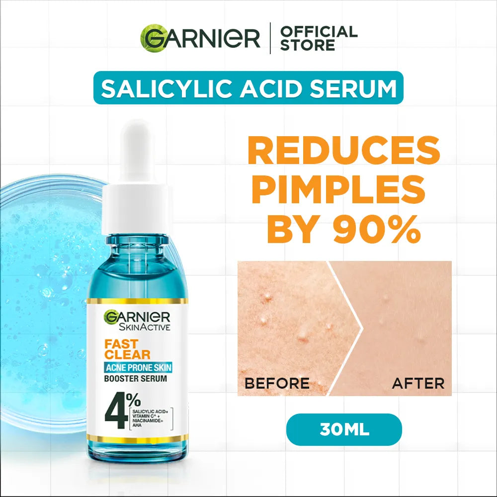 Garnier Skin Active Fast Clear Booster Serum For Acne Prone Skin Garnier