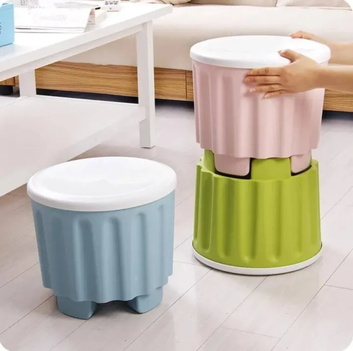 Portable Drum Storage Stool and Sitting Chair Cosmia.pk