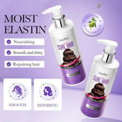 Sadoer Hair Volumizing Cream Hair Conditioner Volume Lift Styling Cream Curly & Nourishing Hair Care 300ml Sadoer