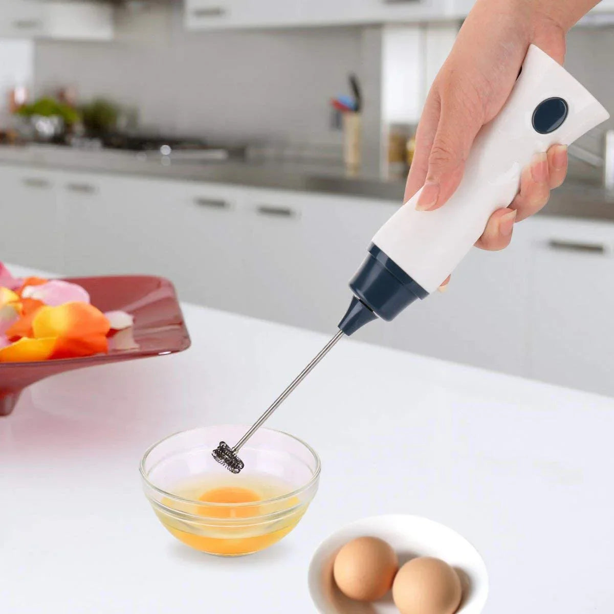 Electric Rechargeable Coffee Egg Beater Cosmia.pk