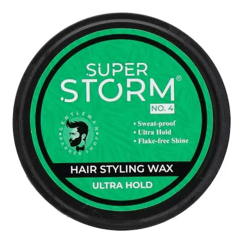 Super Storm Hair Styling wax Medium Hold NO 1 Super Storm