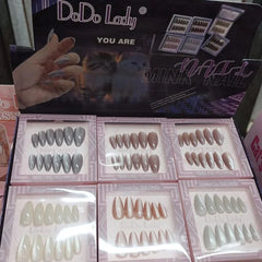 Dodo Lady Mink Nail - 12Pcs Dodo Lady