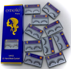 Emelle Paris 3D handmade eyelash - 10 Pcs Set Emelle Paris