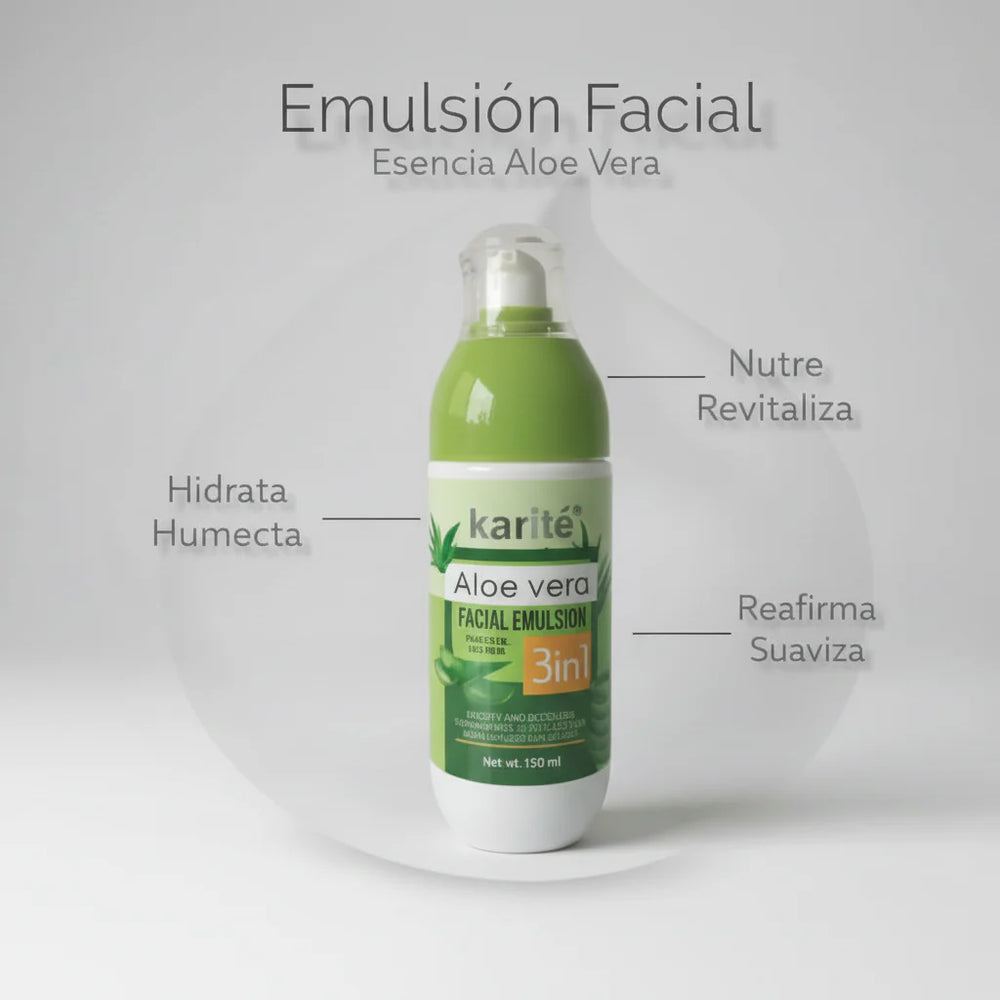 Karite 3 in 1 Facial Emulsion For All Skin - 150ml Karite