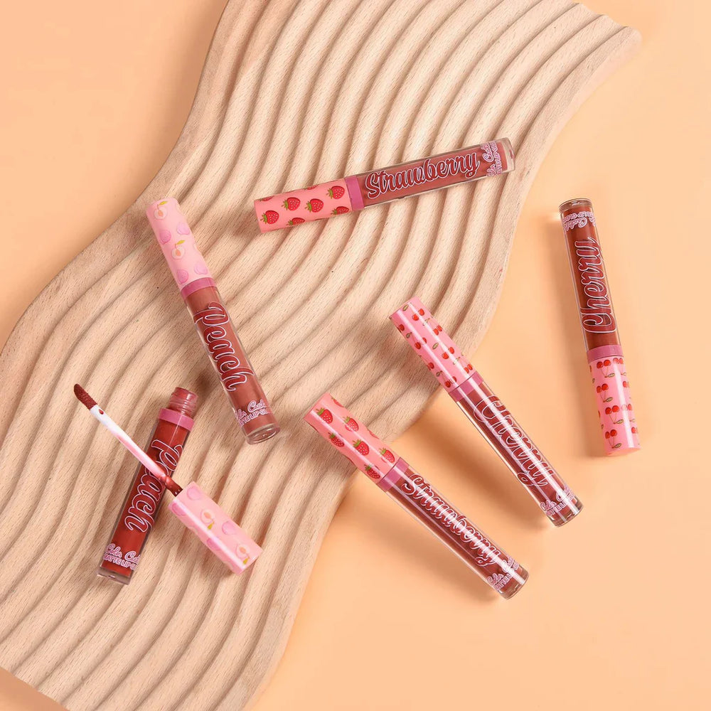 Color Castle Long Lasting Matte Lip Gloss - 4Pcs Color Castle
