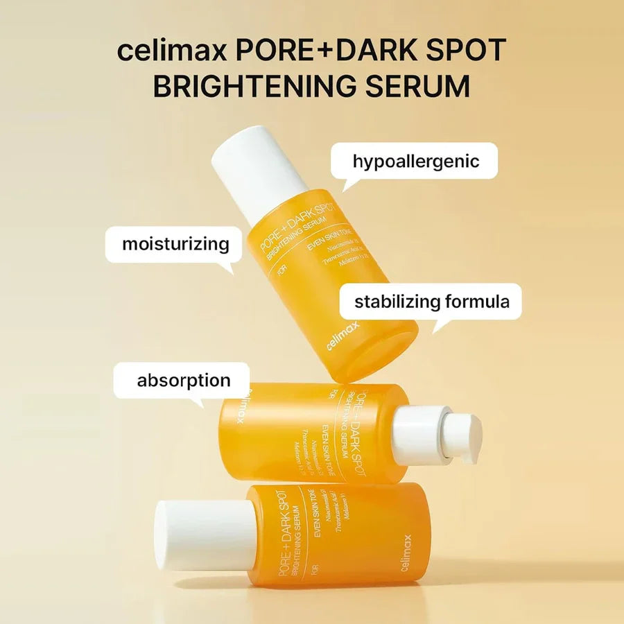 Celimax Pore & Dark Spot Brightening Serum – 30ml Celimax Pore