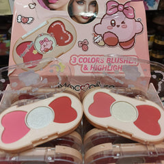 Mocallure 3 Colors Blush & Highlighter Mocallure