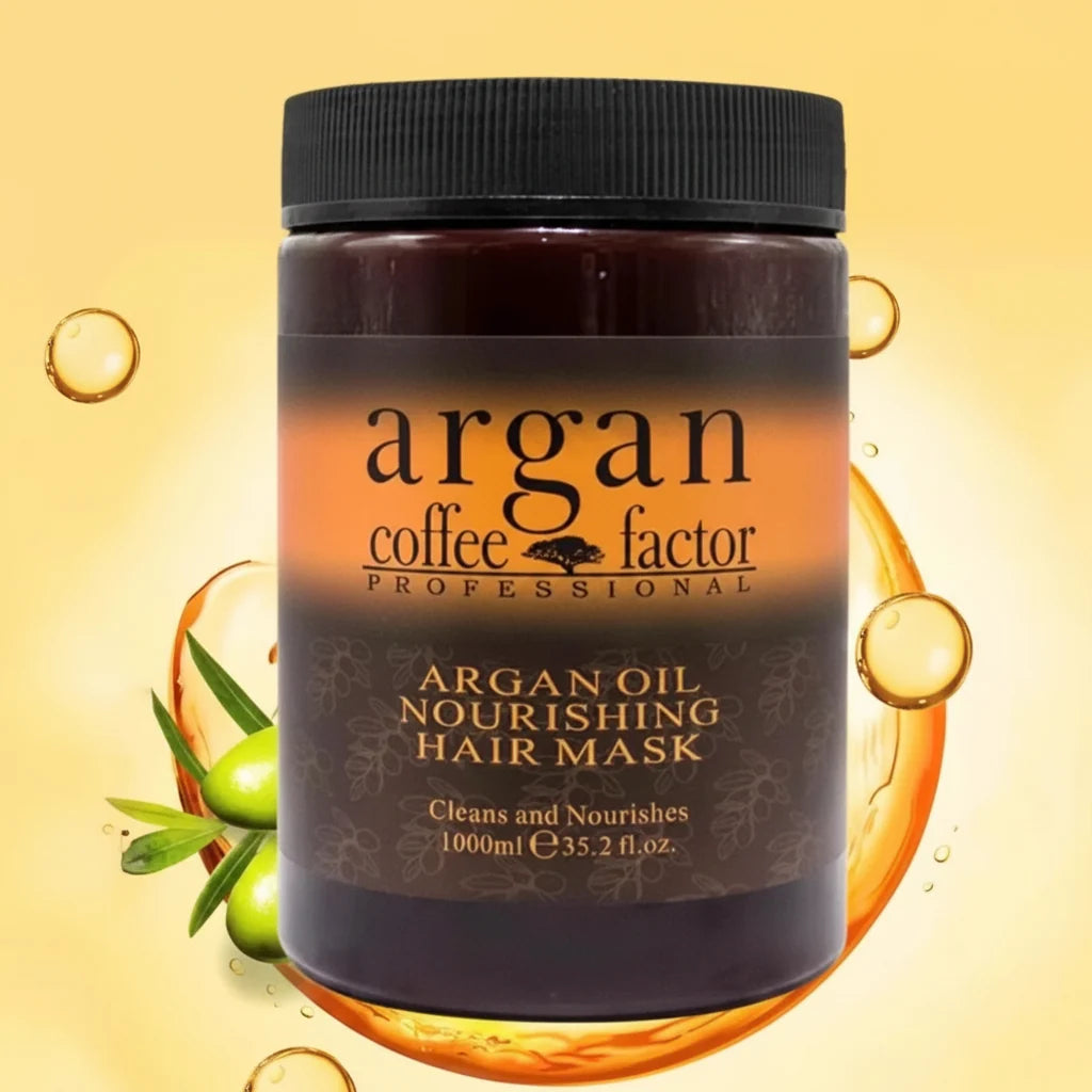 Argan Coffee Factor Professional Nourishing Hair Mask - 1000ml Cosmia.pk