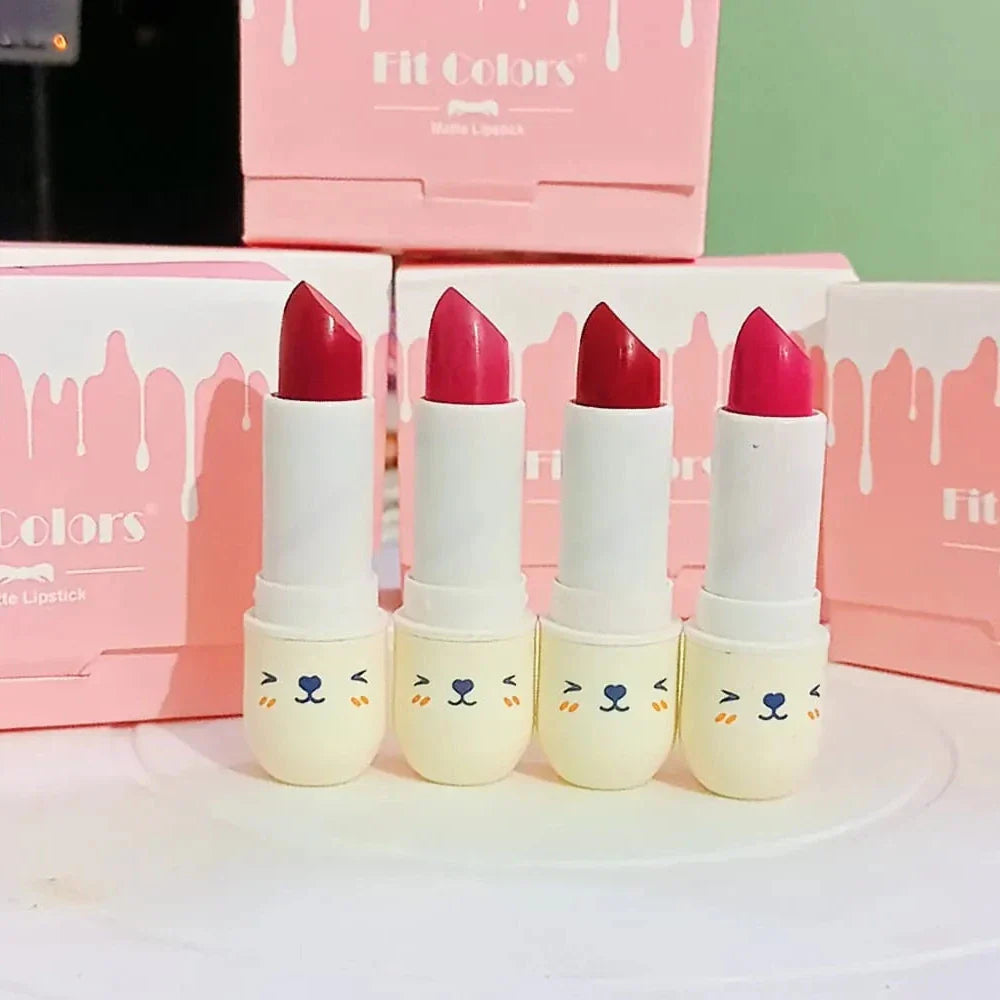 Fit Colors Matte Lipstick 4Pcs Fit Colors