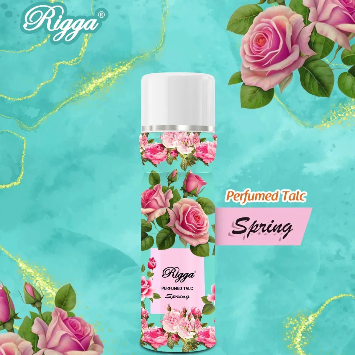 Rigga Spring Talcum Perfume 250g Rigga