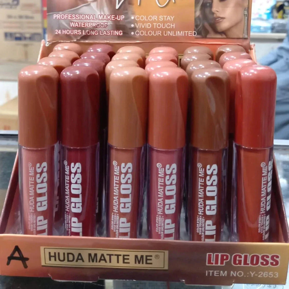 Huda Matte Me 6pc Matte Lip Gloss EACH Set huda matte me
