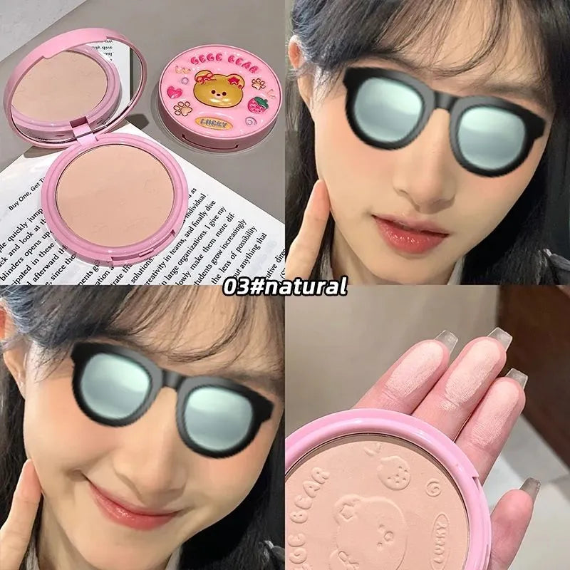 Gege Bear Matte Oil Control Face Powder Gege Bear