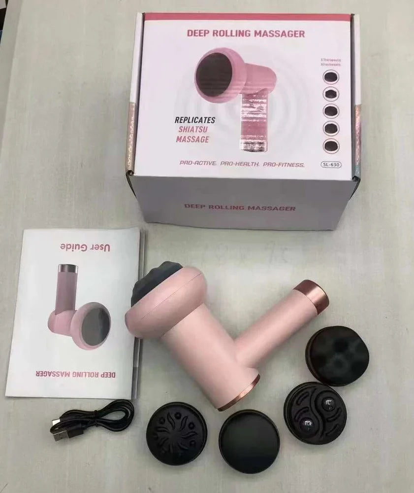Kneading Mechanical 5 in 1 Deep Rolling Massager Cosmia.pk