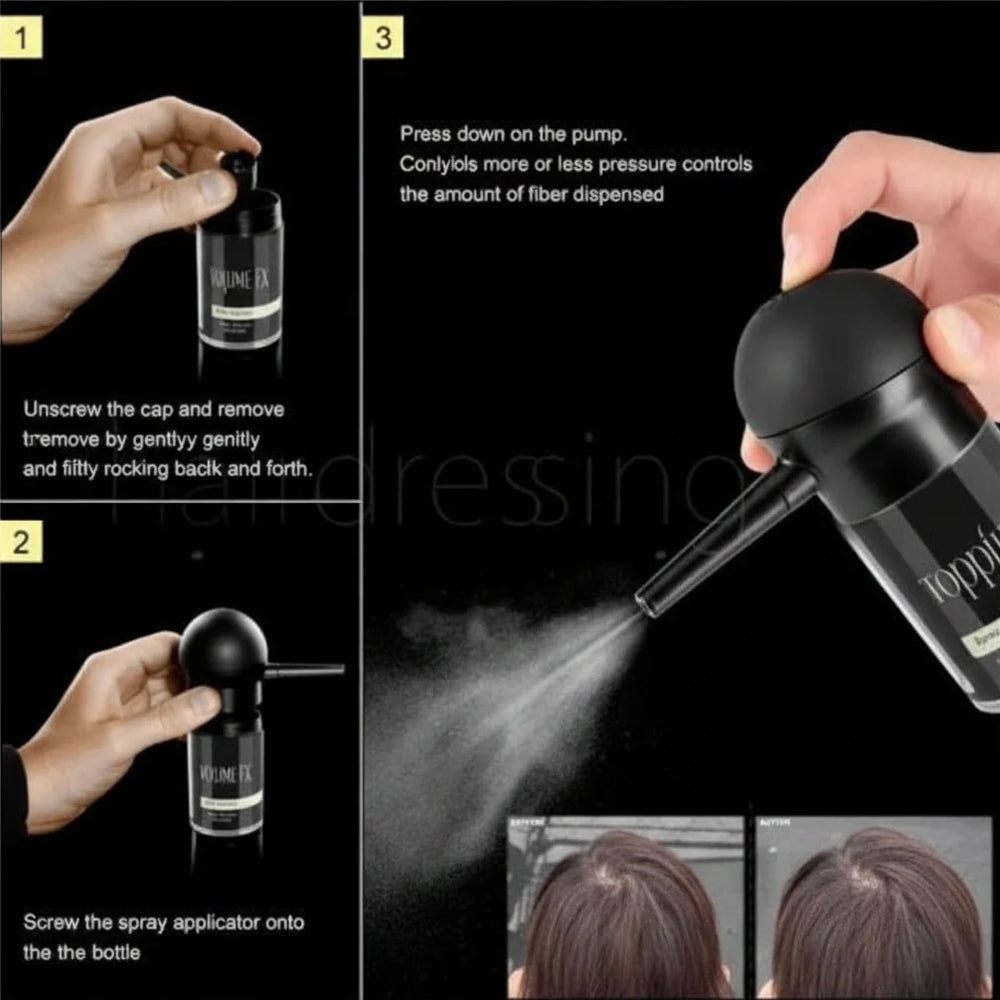 Hair Building Fiber Spray Applicator Atomizer Pump Cosmia.pk