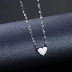 Stainless Steel Tiny Heart Chain Cosmia