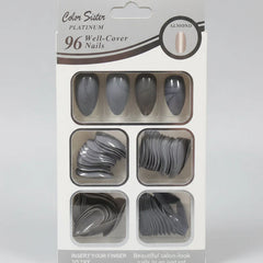 Color Sister 96-Piece Artificial Nails Set Color Sister