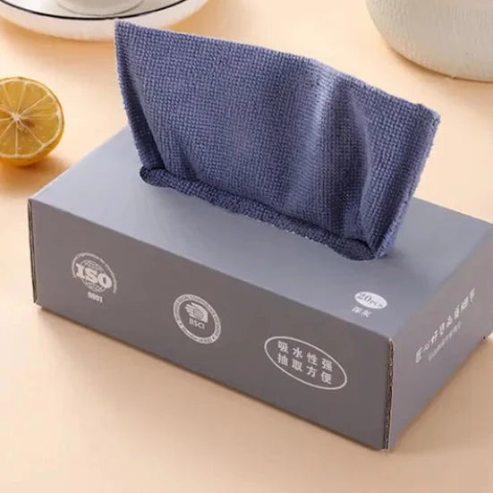 Disposable Microfiber Kitchen Towel - Box Packing Cosmia.pk