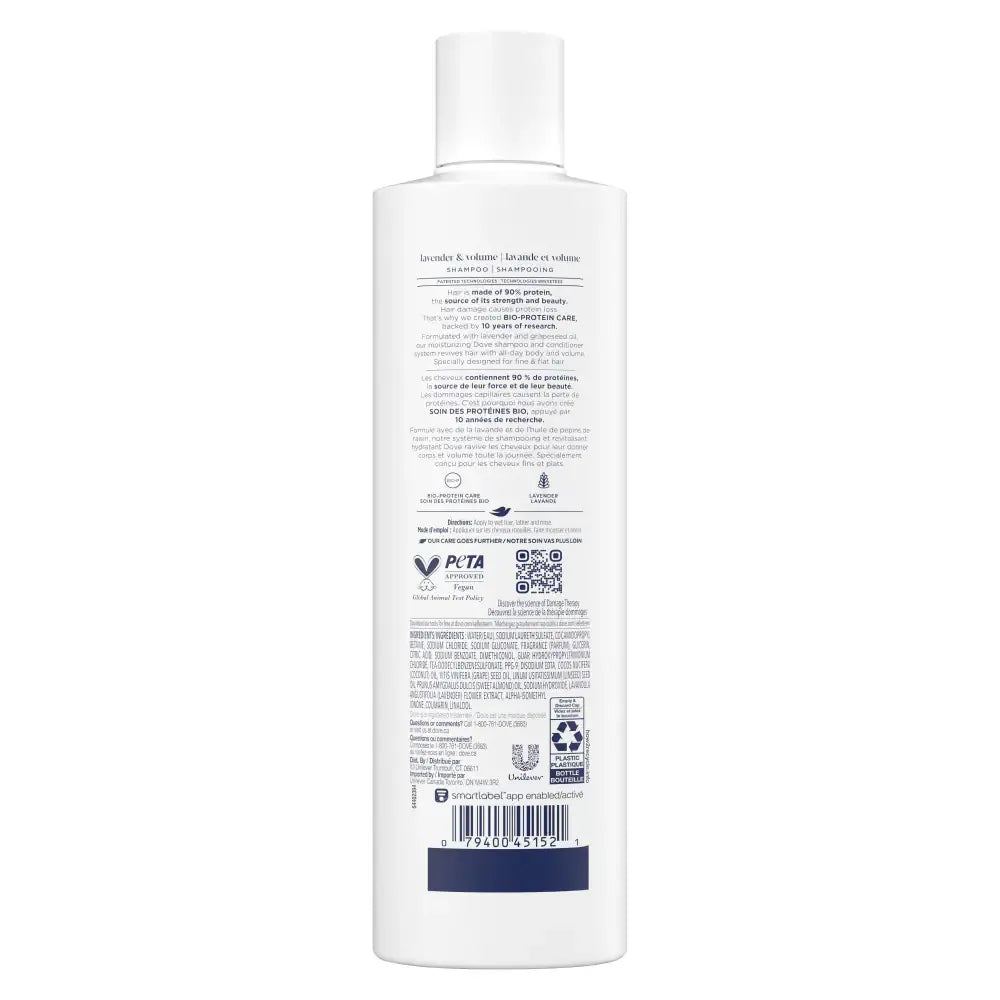 Dove Damage Therapy Lavender And Volume Shampoo - 355ml Dove