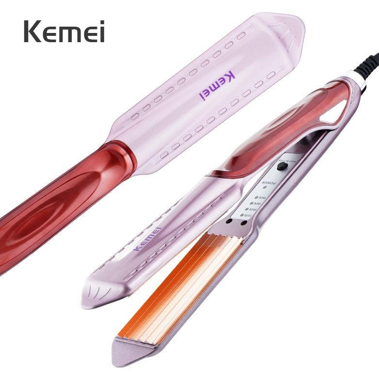 Kemei KM 471 Professional Hair Straightener with Temperature Control Kemei