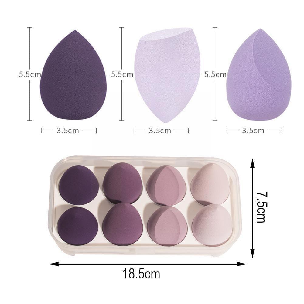 Makeup Blender Puff - 8pcs Each Cosmia.pk