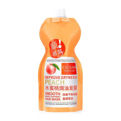 EXGYAN IMPROVE DRYNESS PEACH Smooth Baked Ointment HAIR MAYO EXGYAN