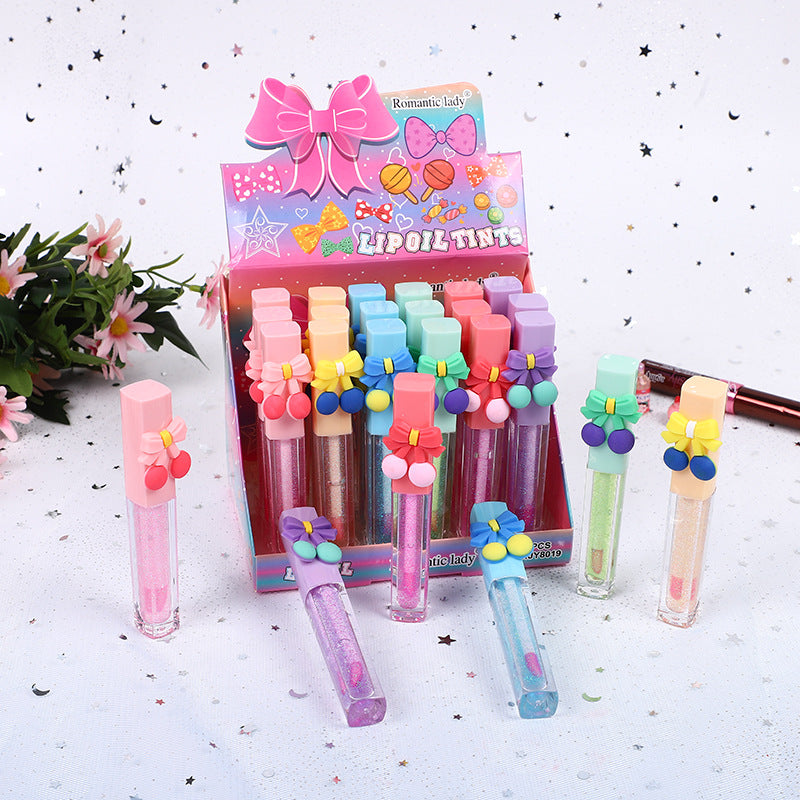1 Pc Transparent Lip Gloss Romantic lady