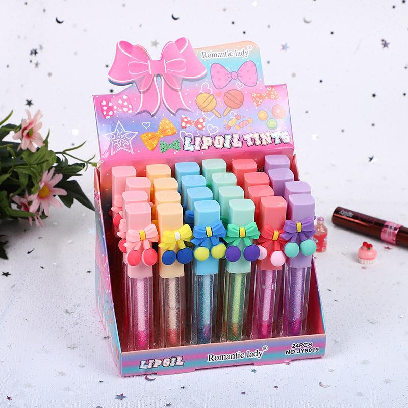 1 Pc Transparent Lip Gloss Romantic lady