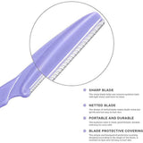 Tinkle Eyebrow Trimmer Razors - 3 Pcs