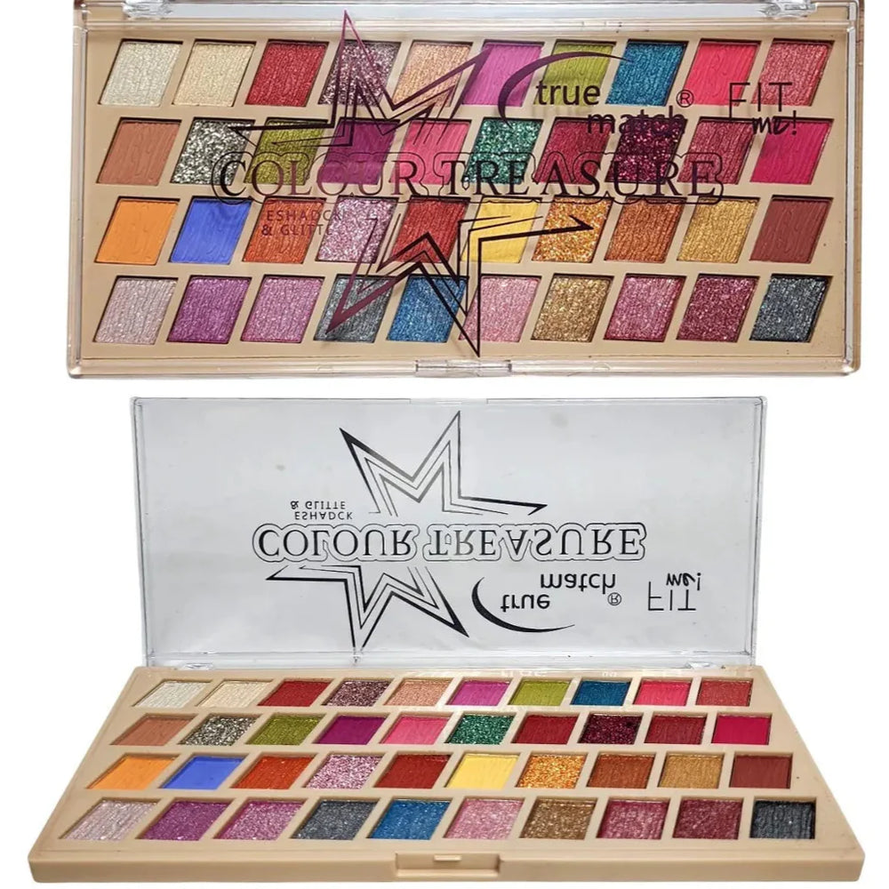True Match 40 Colours Eyeshadow Shimmer Palette True match