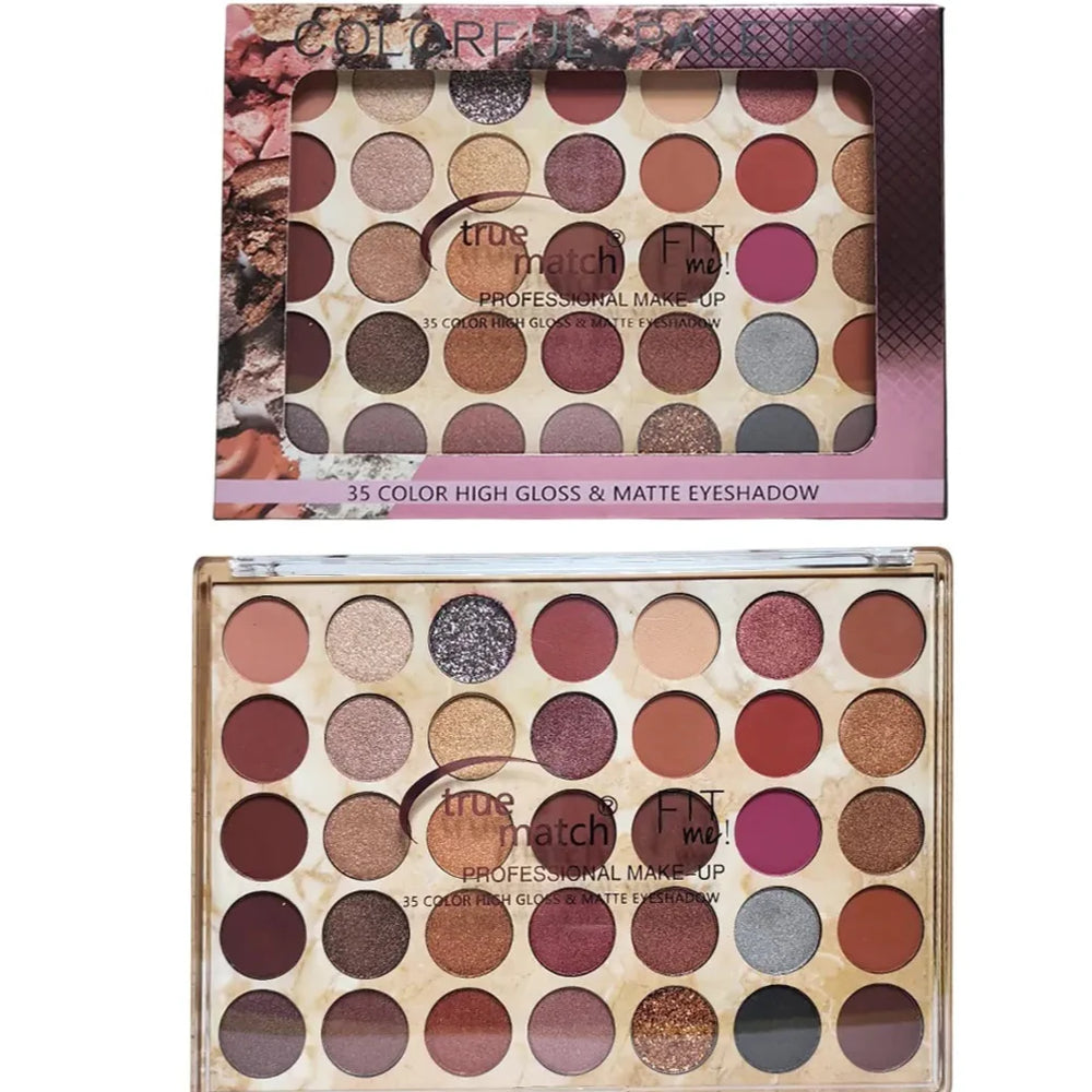 True Match Romantic Color Eyeshadow palette 35 Color True match