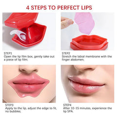 ESTELIN Fascinating Red Hydrogel Lip Mask Estelin