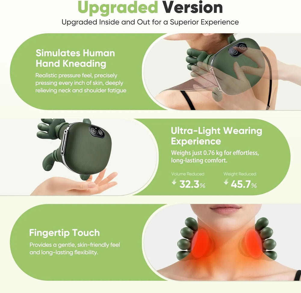 Shoulder and Neck Bionic Heated Massager with Fingers Cosmia.pk