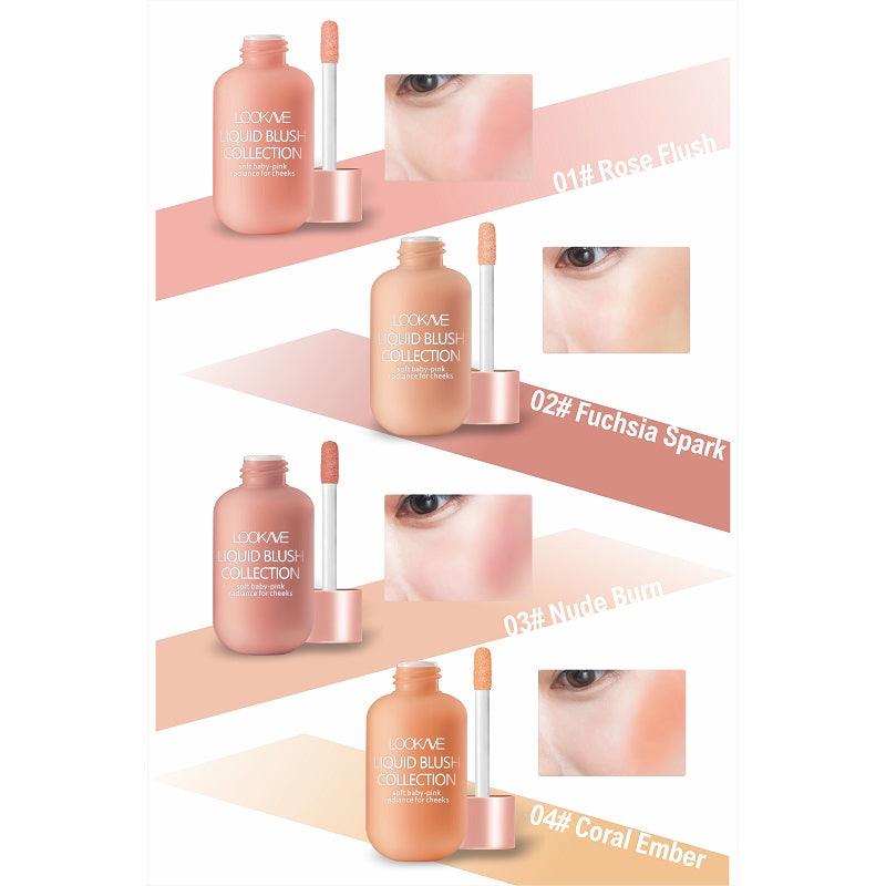 Look me liquid blush - Pack 4 Look me