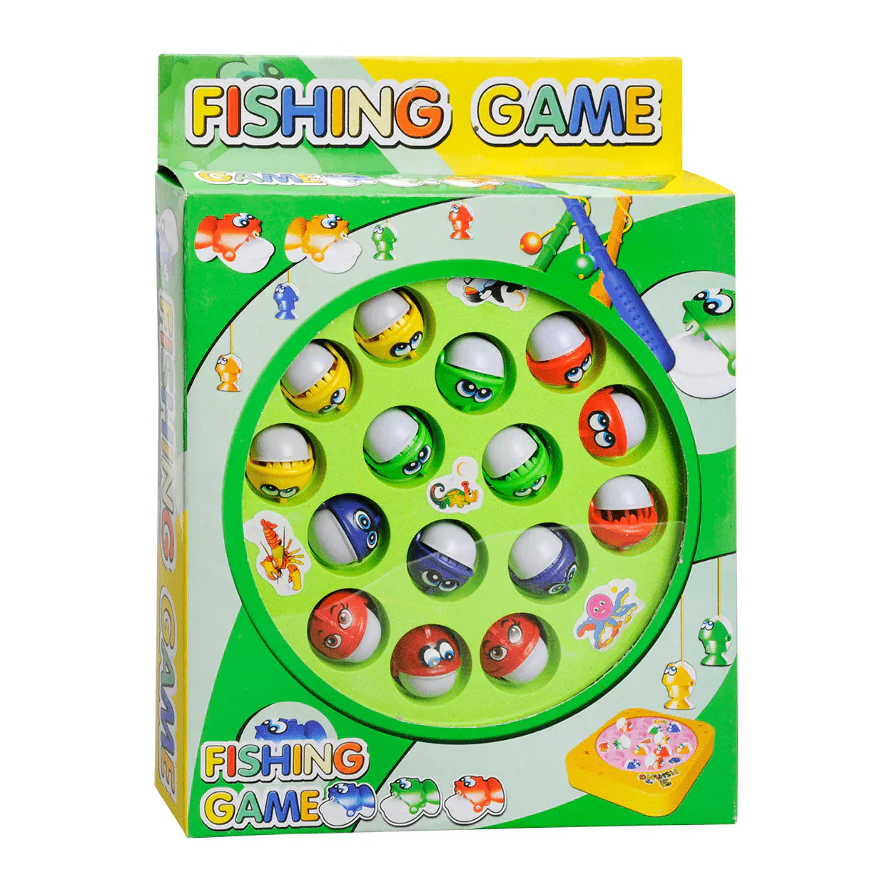 Battery-Operated Rotating Fishing Game Toy for Kids & Toddlers - 15 Cosmia.pk